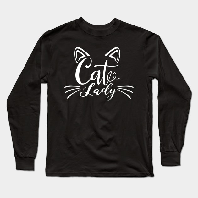 Cat Long Sleeve T-Shirt by Design Anbay